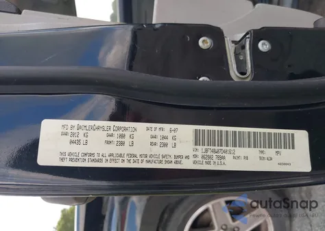 2007 Jeep Patriot Limited from USA, damaged, VIN 1J8FT48W07D401612